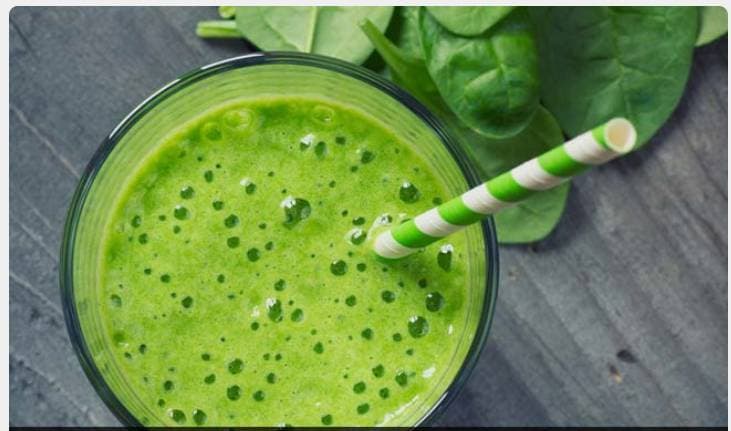 Carrot, Spinach and Cucumber juice