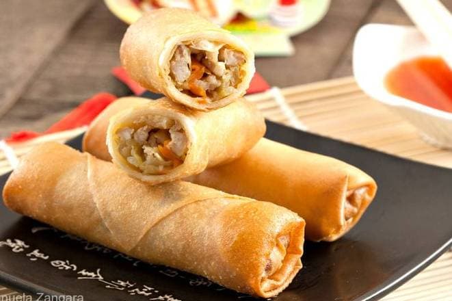 4 Chicken Spring Roll