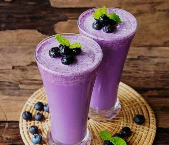 Blue Berry Milkshake