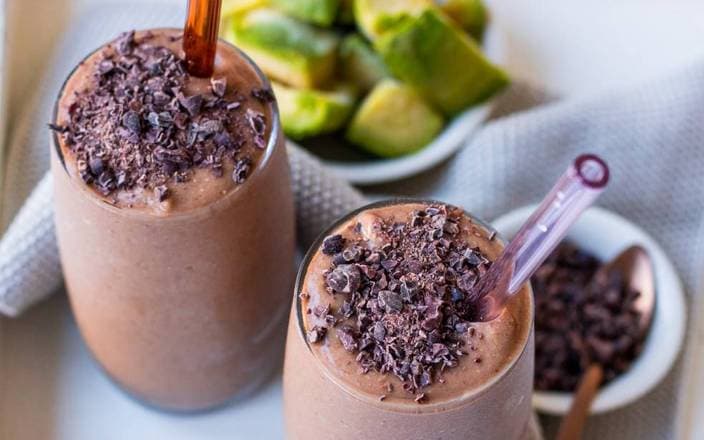Avacado Chocolate Milkshake