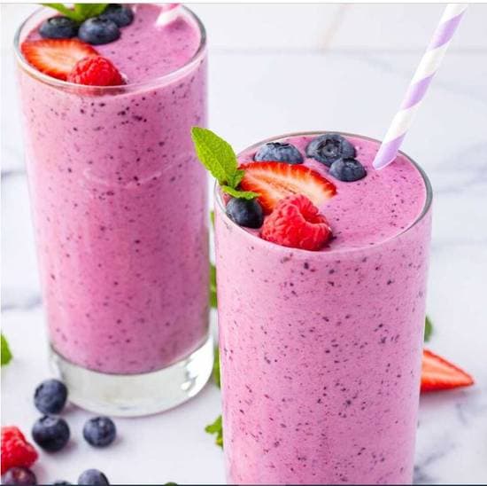 Berry Yorghut Milkshake