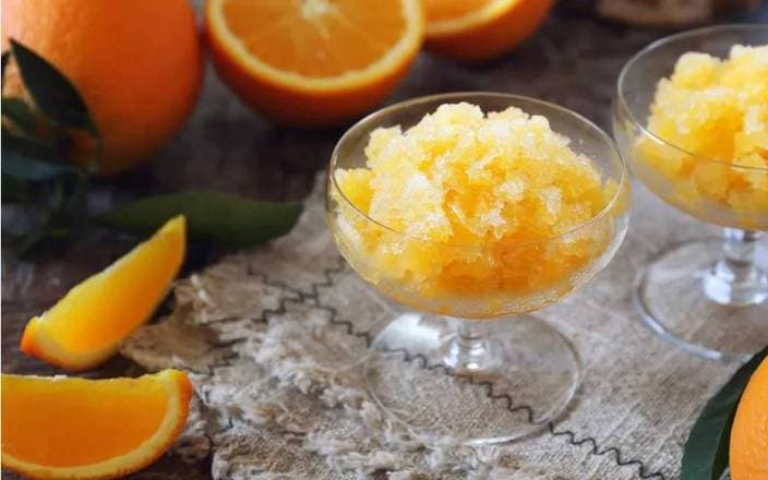 Orange Granita
