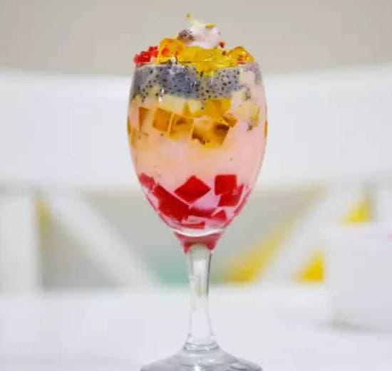 Peach Melba Faluda